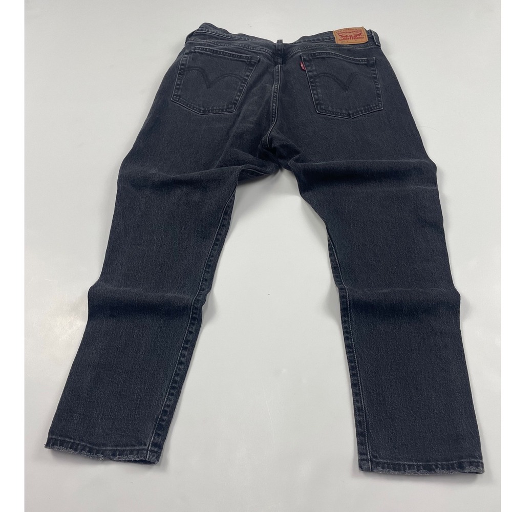 Levis 501 S Mens Gray Denim Jeans Charcoal Wash W30
